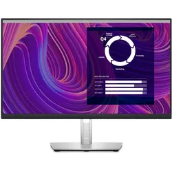 Dell P2423D (2560 x 1440 Pixel, 23.80"), Monitor, Schwarz