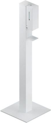 Hewi Sensoric Desinfektionsspendersäule 900.06.01360DX Aluminium pulverbeschichtet weiß tiefmatt, Aluminium pulverbeschichtet