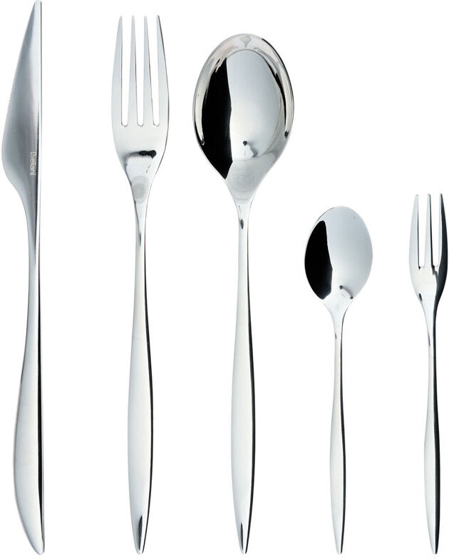 Metro 30 Piece Cutlery Set FARFALLE Black Silver 30