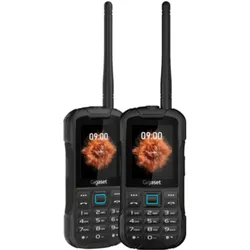 Gigaset GLX 8 Active Duo (2.40", 2 Mpx), Tastenhandy, Schwarz