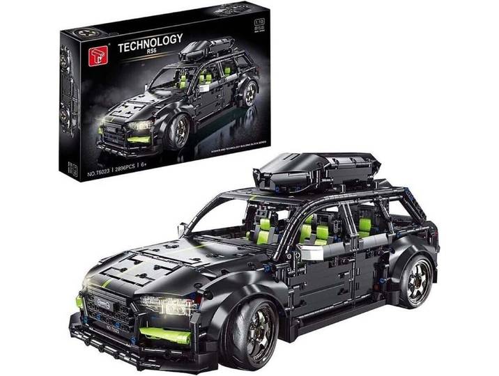 TaiGaoLe T5023 RS6 Sportkombi Static Konstruktionsspielsteine, (2896 St)