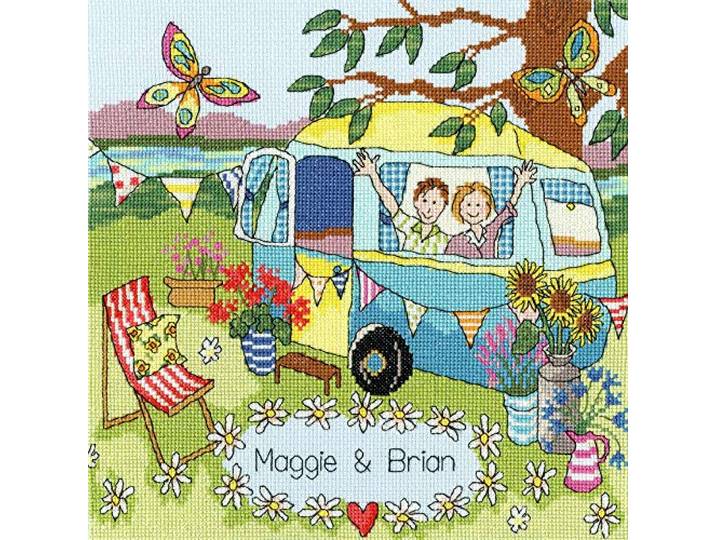 Bothy Threads Cross Stitch Kit - Onze Caravan