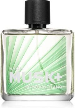 Avon Musk+ Metropolitano Eau de Toilette para homens 75 ml. Musk+ Metropolitano