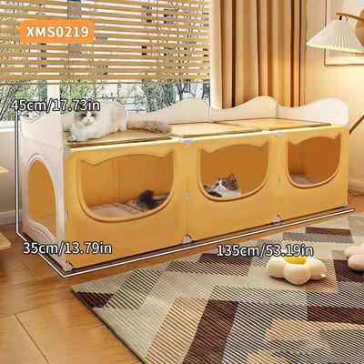 Uplift Picks All Season Semi Enclosed Cat Nest House Large Cooling Bed k