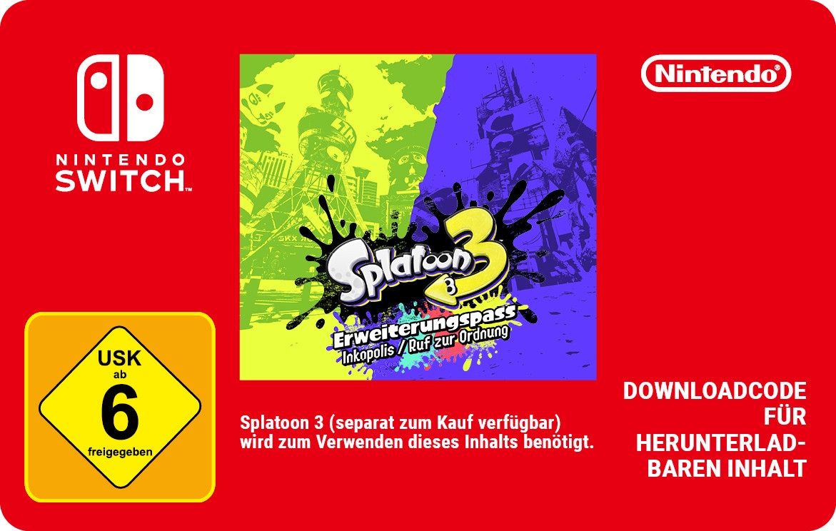 Splatoon 3 Expansion Pass - Digitaler Code