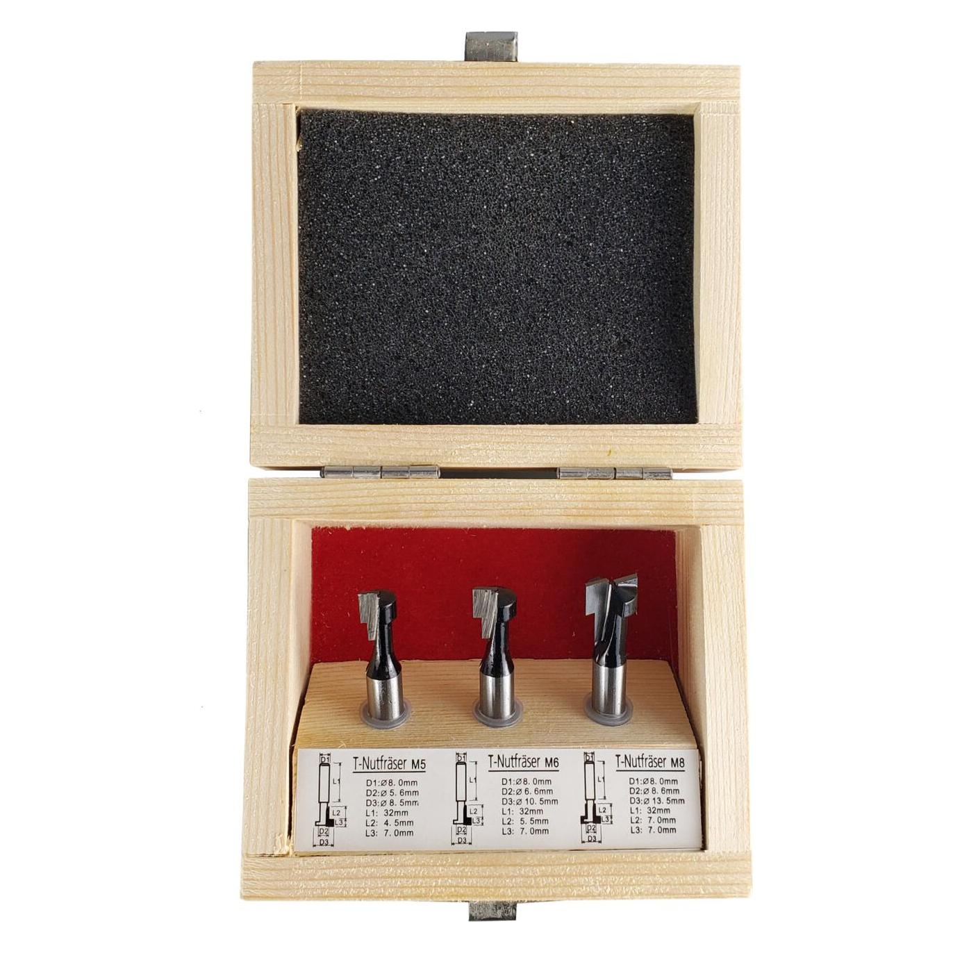 Stier T-Nutfräser-Set (74803697)