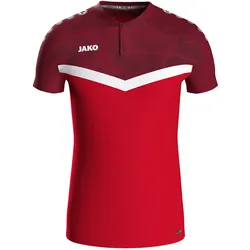 JAKO Iconic Poloshirt 103 - rot/weinrot M