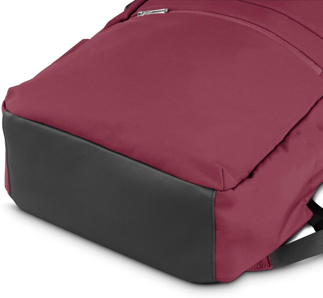 Hama Laptoprucksack "Laptoprucksack (bis 41 cm (16,2“), wasserabweisend, gepolstert, 15 l)", rot, B/H/T: 34cm x 44cm x 11cm, Rucksäcke, extralanger Reißverschluss, Fach für Wertsachen, Laptoprucksack