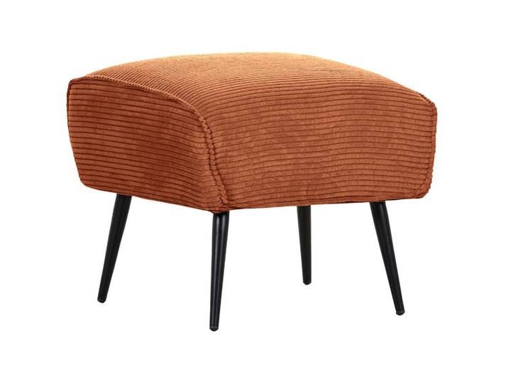 Landscape Hocker, Kupferfarben, Metall, rechteckig, 60x49x53 cm, Stoffauswahl, Wohnzimmer, Sessel, Hocker, Sitzhocker