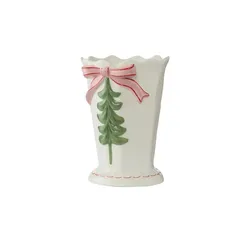 HOME STORY Vase   ¦ weiß ¦ Dolomite ¦ Maße (cm): B: 18,7 H: 25,1