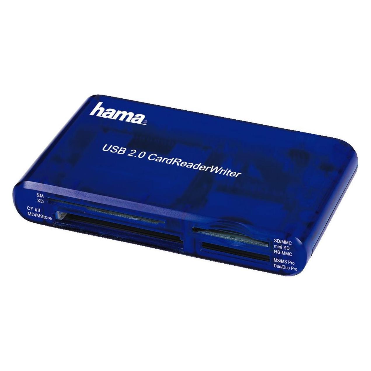 Hama USB-2.0-Multi-Kartenleser 35in1 (USB 2.0) (55348)