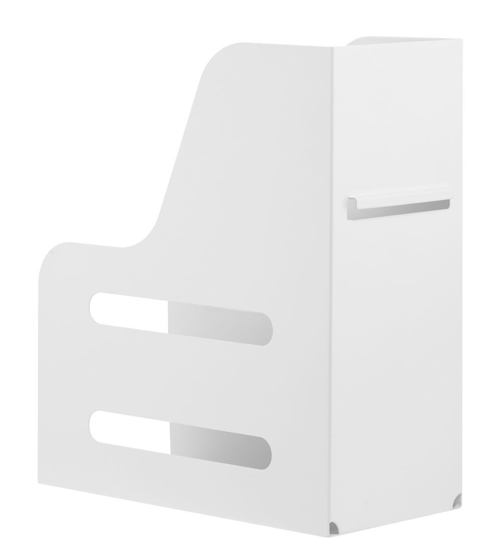 InLine Slatwall Dokumentenordner weiß Stahl Weiß (23182C)