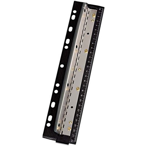 WEDO Taschenlocher Business, 4-fach Lochung, schwarz