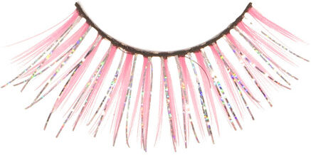 Wimpern "Lametta", rosa
