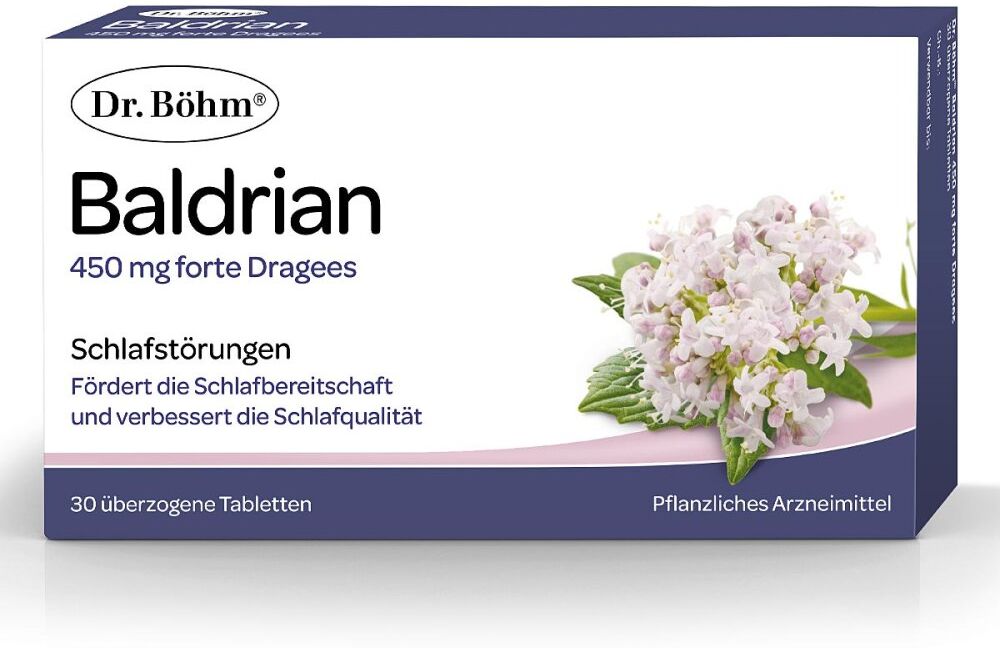 Dr. Böhm Baldrian Forte Dragees 450 mg 30stk