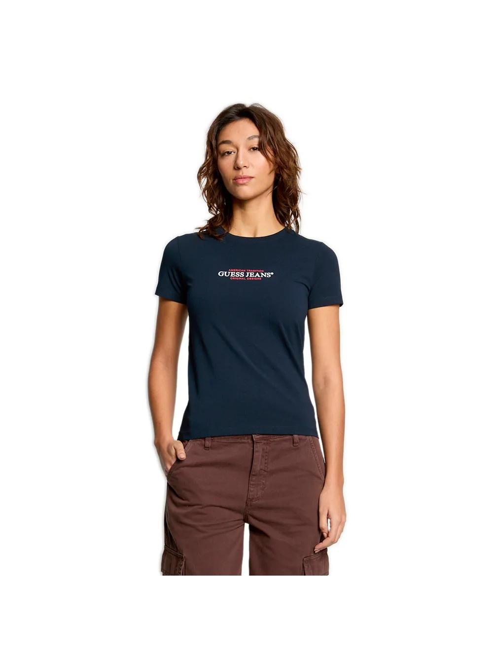 Guess dames T-shirt American Tradition