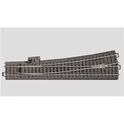 Märklin 24711 - H0 - C-Gleis Schlanke Weiche links ( nachrüstbar )