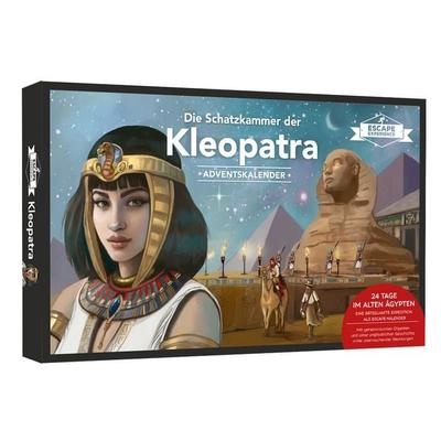 Escape Experience Adventskalender – Die Schatzkammer der Kleopatra, Game von Markus Müller, Frechverlag GmbH