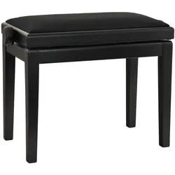 Stand Art Pianobank Deluxe schwarz seidenmatt - Klavierbank