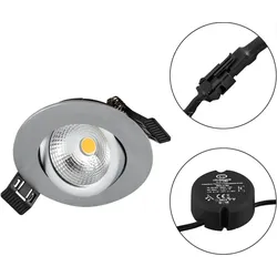 EVN Lichttechnik LED Einbauleuchte 230V S061502