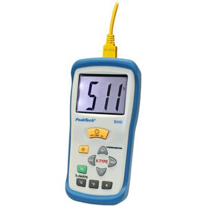 PeakTech Thermometer 5110 Handgerät, digital, mit Typ-K Messfühler