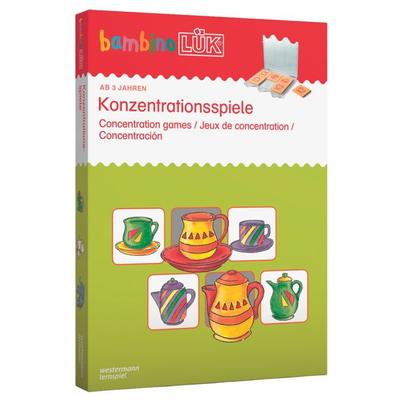 bambinoLÜK - Set Konzentrationsspiele, Sonstige von Michael Junga, Westermann Lernwelten GmbH, 978-3-89414-615-3