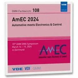 GMM-Fb. 108: AmEC 2024, Fachbücher von VDE, Vdi Gmm
