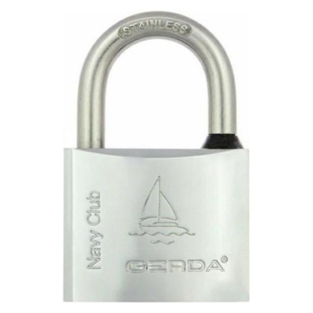 Gerda Edelstahlchrom-Vorhängeschloss 50 mm / Navy Club (37723571)