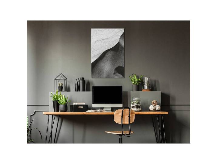 Tableau déco Dunes Lin Gris 40 x 60cm