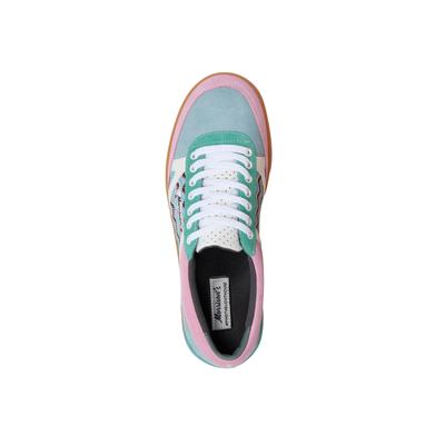 Sneaker MORRISON "Morrison nineties", Herren, Gr. 37, bunt (blau), Leder, Schuhe Sneaker
