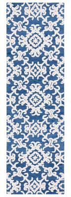 SAFAVIEH Handmade Blossom Linna Modern Floral Wool Rug