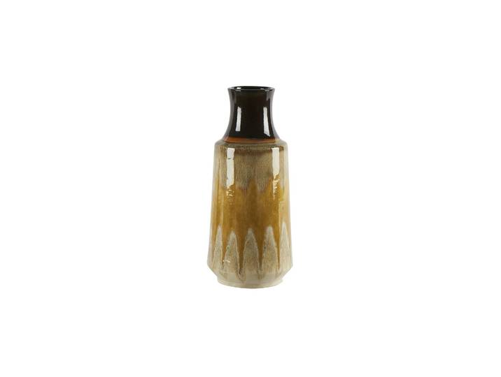 Vase en céramique Moutarde Lava