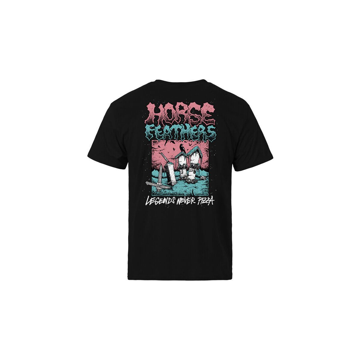 Horsefeathers Legends T-shirt black XL SM1434A-black-XL
