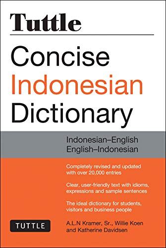 Willie Koen - Tuttle Concise Indonesian Dictionary - Preis vom 09.10.2026 07:28:09 h