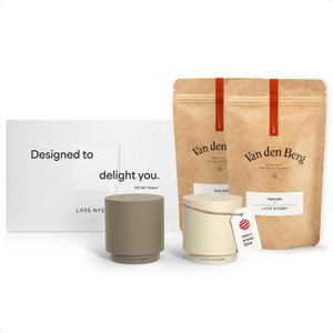 LARS-NYSØM Geschenkset Svaeve Gewürzstreuer, taupe / beige, 2 Gewürzstreuer mit Salz und Pfeffer