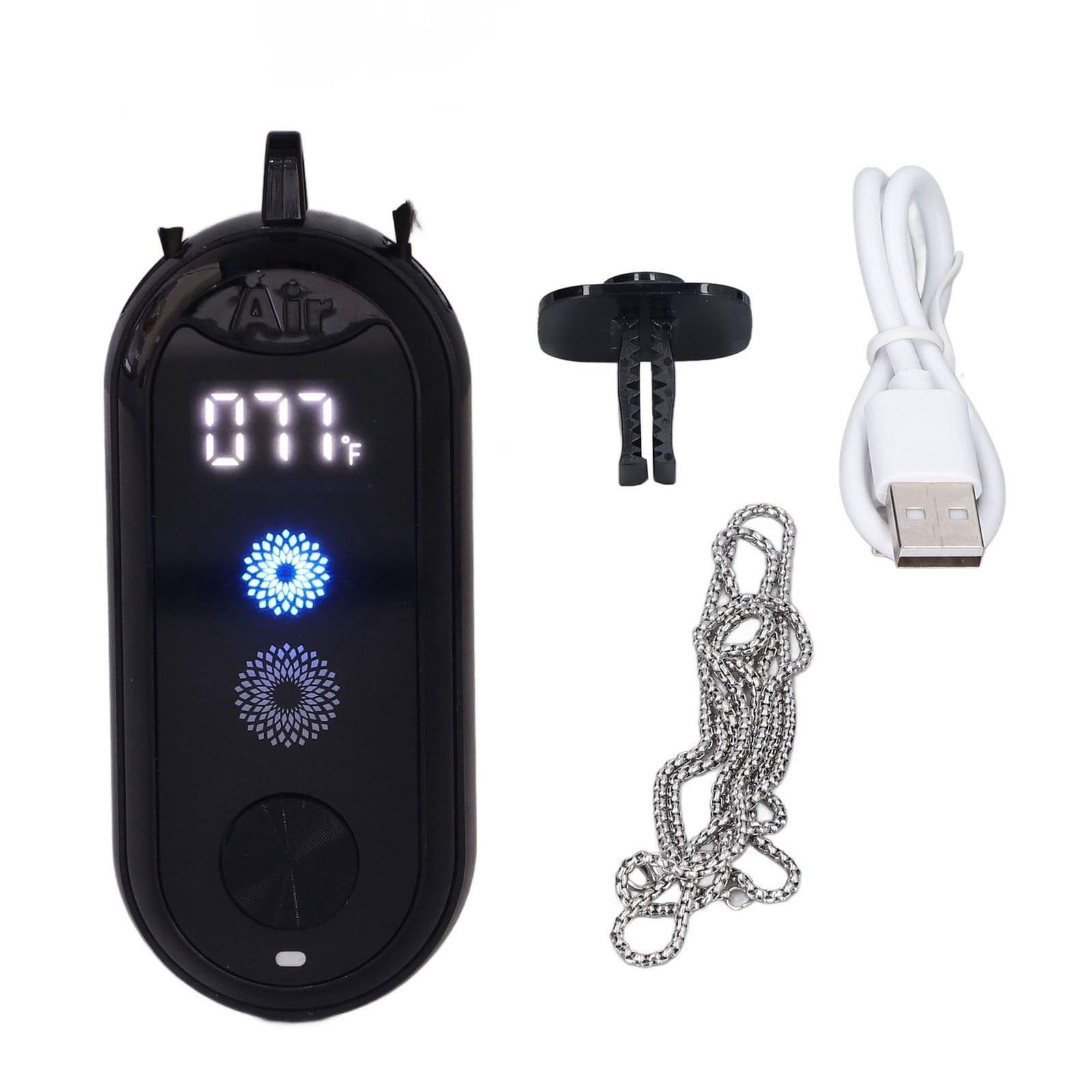Cocosity Draagbare luchtzuiveraar met negatieve ionen, mini formaat, USB oplaadbaar