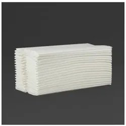 Jantex C-gefaltete Handtücher weiß 2-lagig 15er Pack (157 Stück)