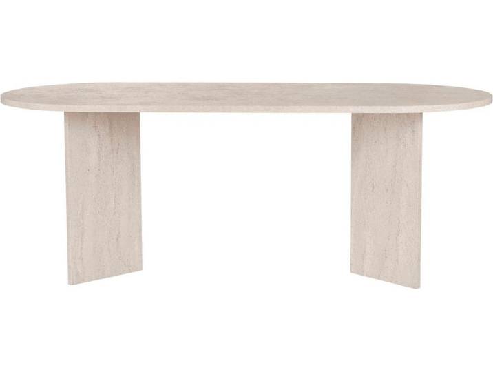 CALICOSY - Esstisch mit ovaler Platte L200 cm - CHARLIE