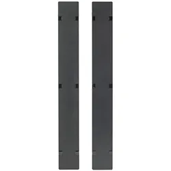 APC Hinged Covers for NetShelter SX 750mm Wide Vertical Cable Manager, Serverschrank Zubehör, Schwarz