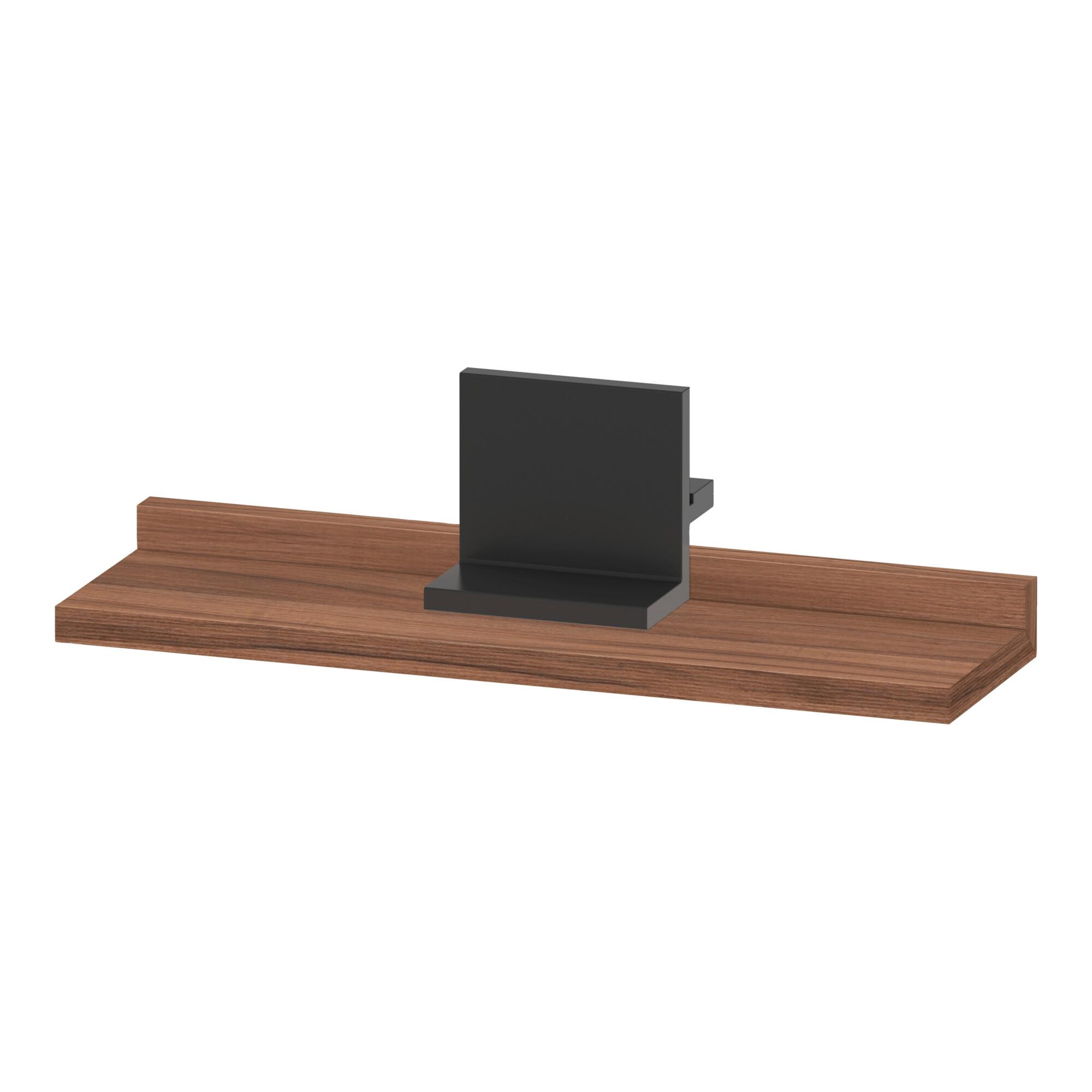 Duravit Spiegel-Ablage Sivida 45x65x3,6cm, Nussb Nat, mont., sw (SV74300BD790000)