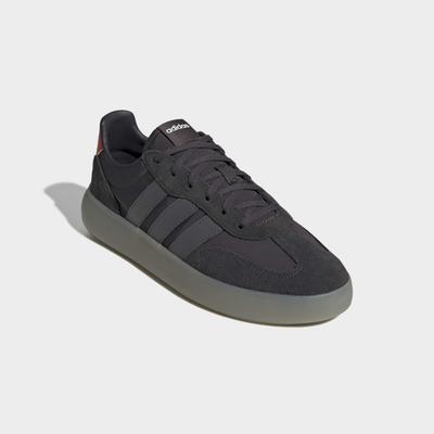 Sneaker ADIDAS PERFORMANCE "BARREDA DECODE SHOES AUDI REVOLUT F1 TEAM", Herren, Gr. 41, schwarz (utility schwarz, utility schwarz, hi, res rot), Leder, Textil, Schuhe Sneaker, AUDI F1 Motorsport
