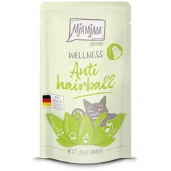 MjAMjAM – Wellness 125g MjAMjAM Katze 12x125g Wellness AntiHairball Huhn