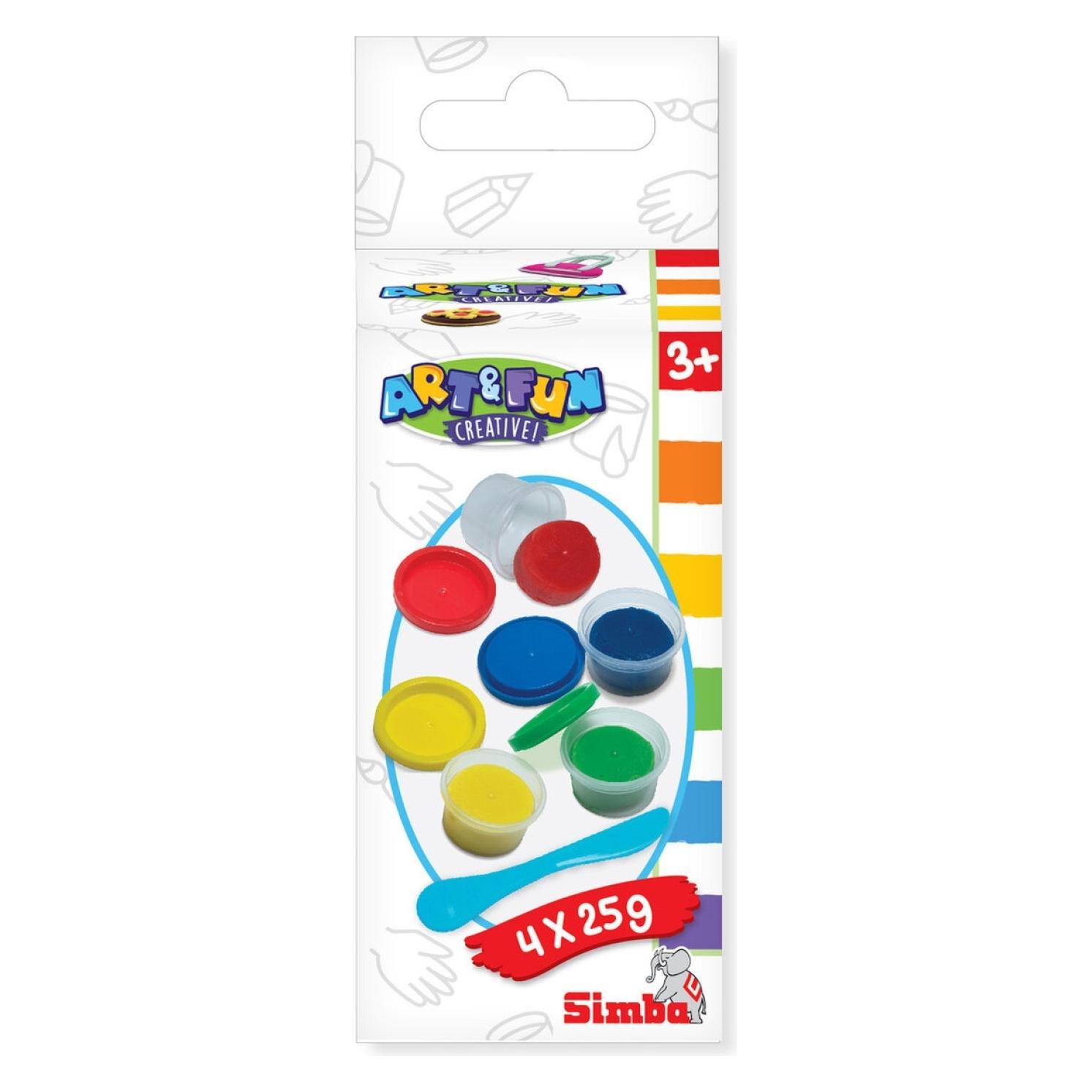 Simba A&F 4 Knetdosen je 25g (106324741)