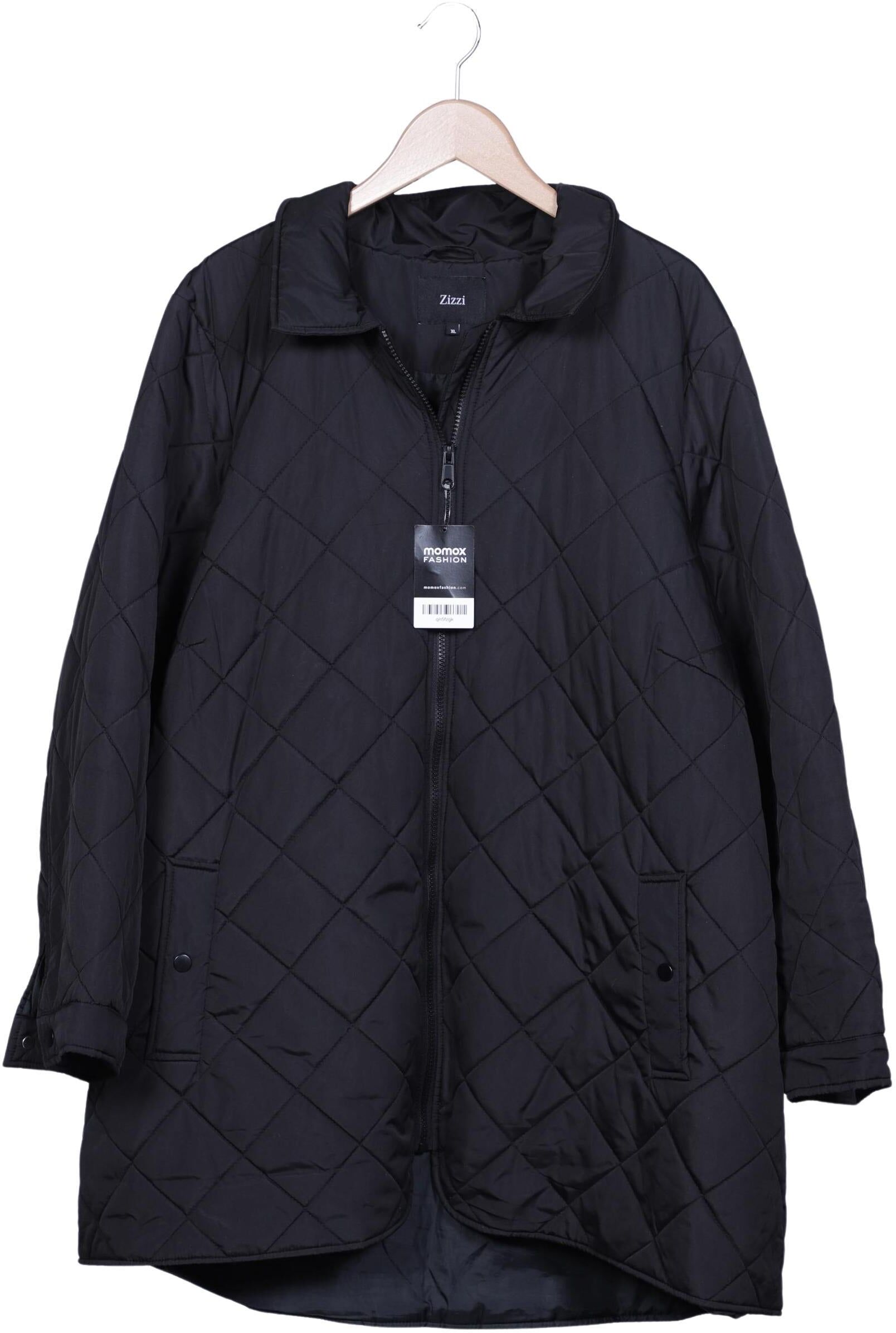 Zizzi Damen Mantel, Schwarz, Gr. XL, Synthetik - Second Hand