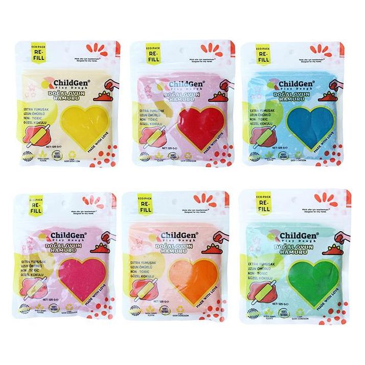 ChildGen Öko 6er Pack 2+ Bio-Knete (59185908)