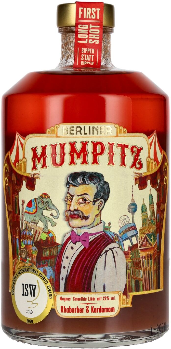 Berliner Mumpitz Rhabarber & Kardamom 22% Vol. 0,7l