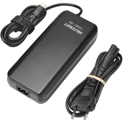 Voltcraft Dual USB-Ladegerät USBC-90 mit USB-C Power Delivery und USB A-Ausgang (90 W), Notebook Netzteil, Schwarz