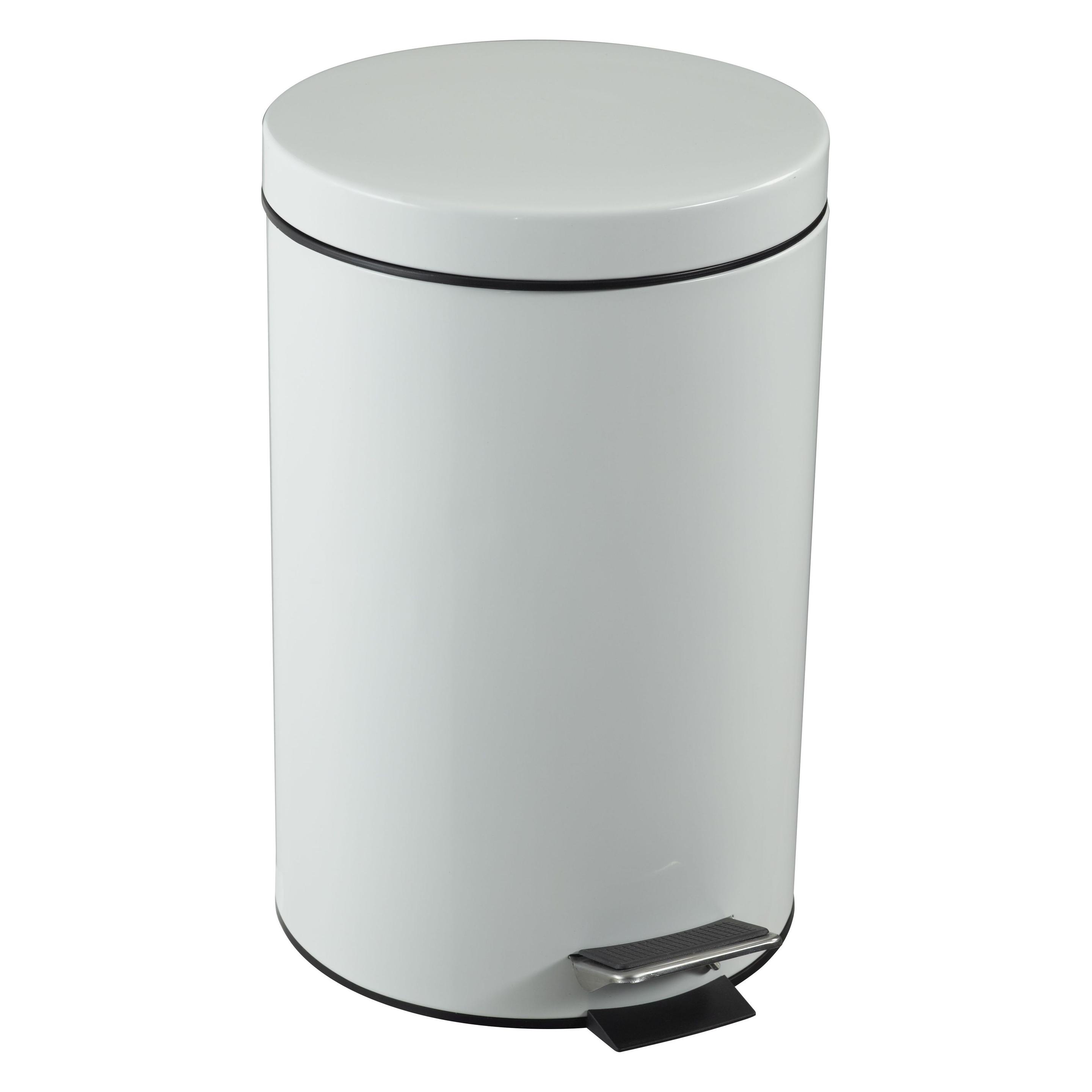 Cep Tret-Abfalleimer rund 14l weiss (14 l) (2905760021)