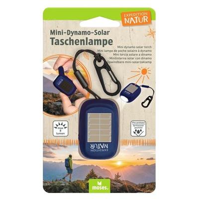 Expedition Natur Mini-Dynamo-Solar Taschenlampe VE 8