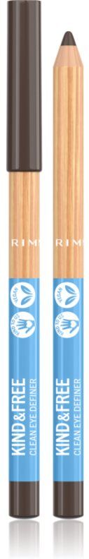 Rimmel Kind & Free highly pigmented eye pencil shade 2 Pecan 1,1 g